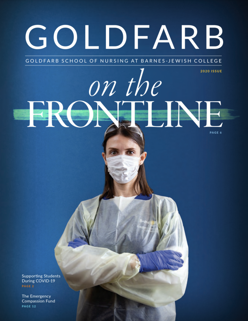 Cover image of GOLDFARB 2020 Year in Review Magazine