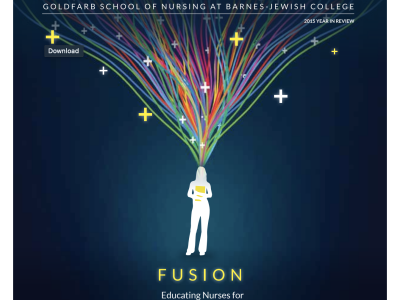 Cover image of GOLDFARB 2015 Year in Review Magazine