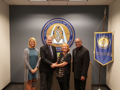 Signing of memorandum for new pathways for students at Goldfarb