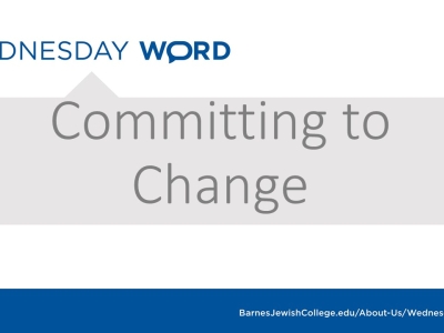 Wednesday Word - Committing to Change - Featured Image