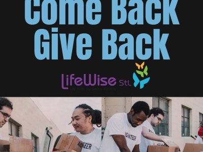 Come Back Give Back LifeWise Stl